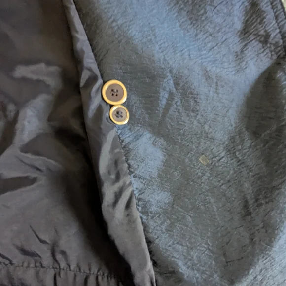 Vintage La Vogue Women's Deep Blue Trench Coat - Picture 7 of 10